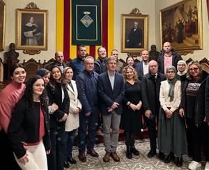 Una delegació d'ajuntaments marroquins visita Vilafranca en un projecte d'intercanvi i cooperació