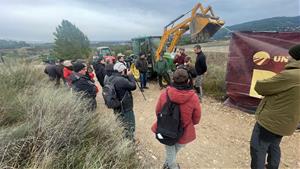 Unió de Pagesos es mobilitza a Gelida en defensa de l’espai agrari davant polígons i macroprojectes. Unió de Pagesos