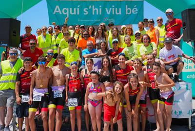 VI Edició del Triatló Infantil i Jove 2025. Eix