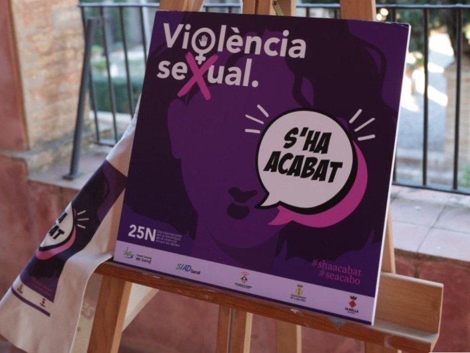 VI Premi de disseny del cartell pel 25N: drets de les dones i sensibilització contra la violència masclista. CC Garraf