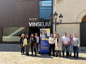 Vilafranca acull la primera trobada de municipis de la xarxa europea BELC a la Vegueria Penedès. Ajuntament de Vilafranca