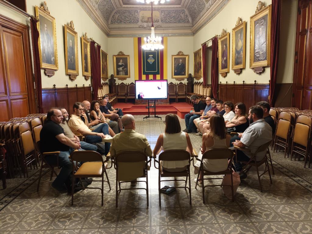Vilafranca busca reforçar la col·laboració amb la restauració local per impulsar el turisme gastronòmic. Ajuntament de Vilafranca