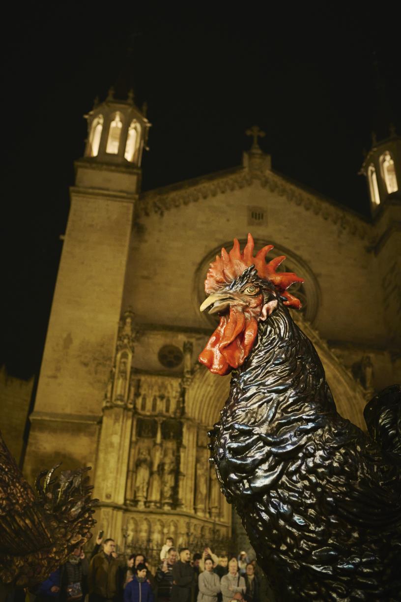 Vilafranca del Penedès reivindica la cultura popular en un emotiu pregó coral de la 361a Fira del Gall. Fira del Gall