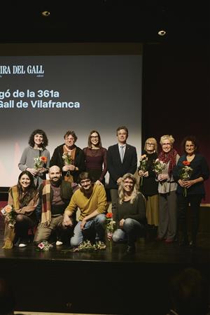Vilafranca del Penedès reivindica la cultura popular en un emotiu pregó coral de la 361a Fira del Gall
