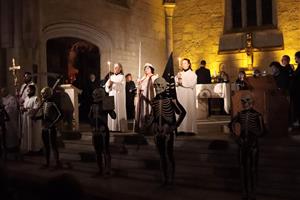 Vilafranca estrena Cant de la Sibil·la en una representació singular de bracet de la Dansa de la Mort de Verges