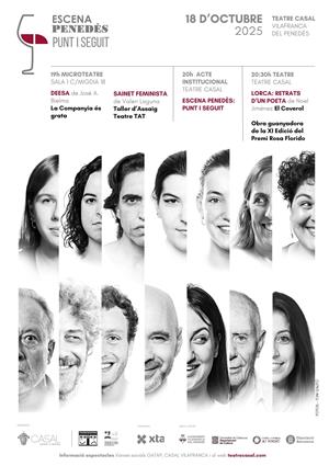 Vilafranca estrena el nou festival Escena Penedès amb microteatre amateur. EIX