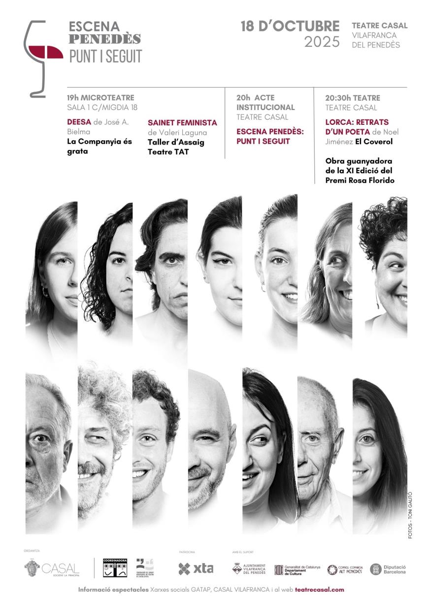 Vilafranca estrena el nou festival Escena Penedès amb microteatre amateur. EIX