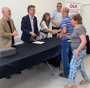 Vilafranca lliura les claus dels nous allotjaments temporals per a gent gran al carrer Vidal