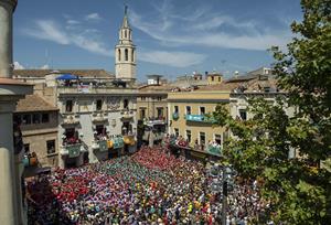 Vilafranca reforça el dispositiu sanitari per a la Diada castellera de Sant Fèlix. Ajuntament de Vilafranca