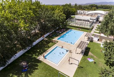 Vilafranca reobre les piscines d’estiu aquest dissabte amb horaris ampliats després dels aiguats. Ajuntament de Vilafranca