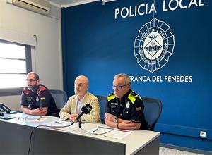 Vilafranca viu una Festa Major tranquil·la malgrat la gran afluència de públic. Ajuntament de Vilafranca