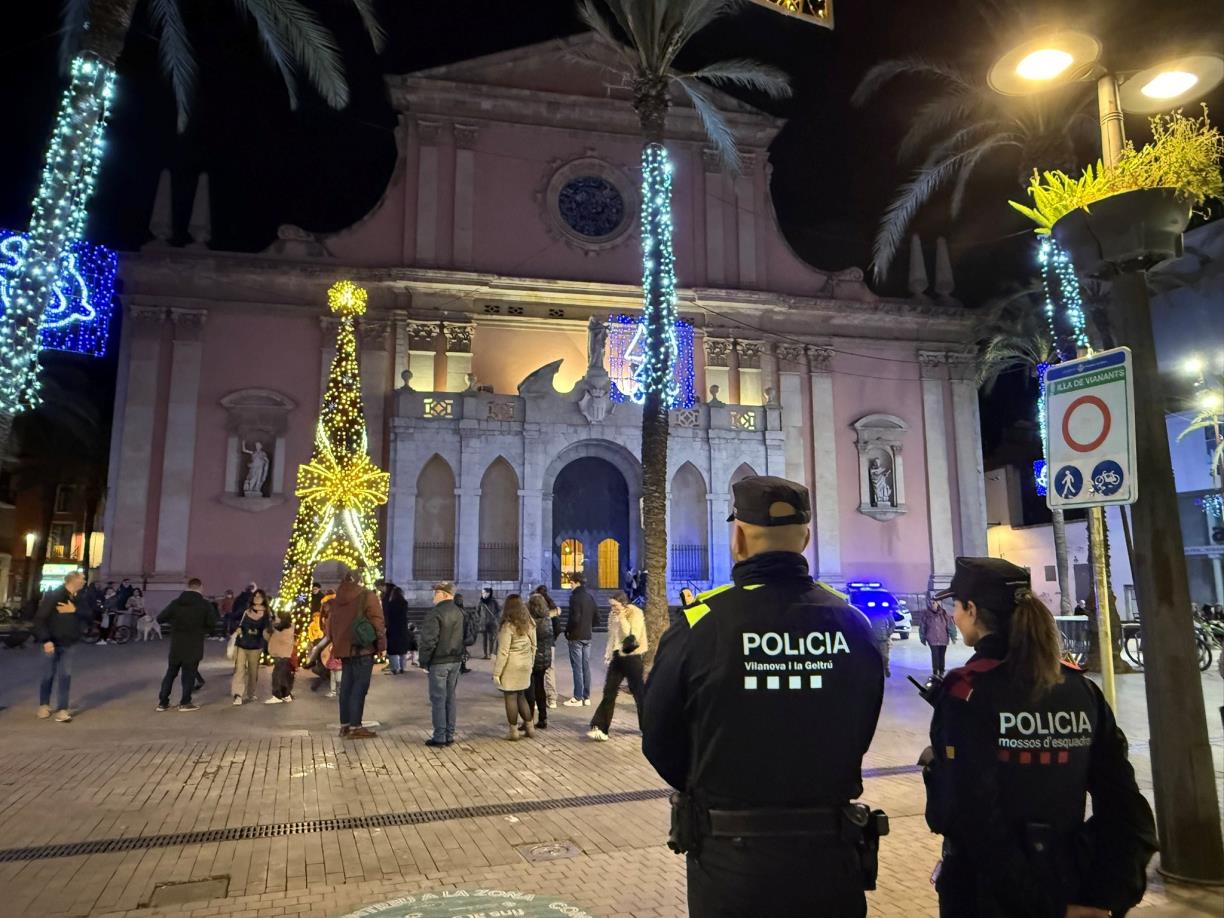 Vilanova activa el dispositiu de seguretat del Nadal: més patrulles, més coordinació i més proximitat. EIX