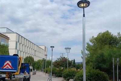 Vilanova destina 160.000 € aquest any a la millora de l’enllumenat públic. Ajuntament de Vilanova