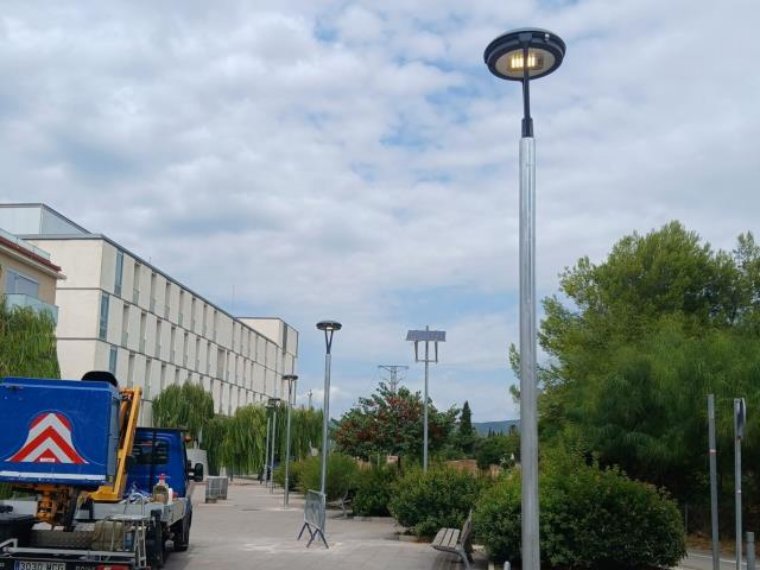 Vilanova destina 160.000 € aquest any a la millora de l’enllumenat públic. Ajuntament de Vilanova