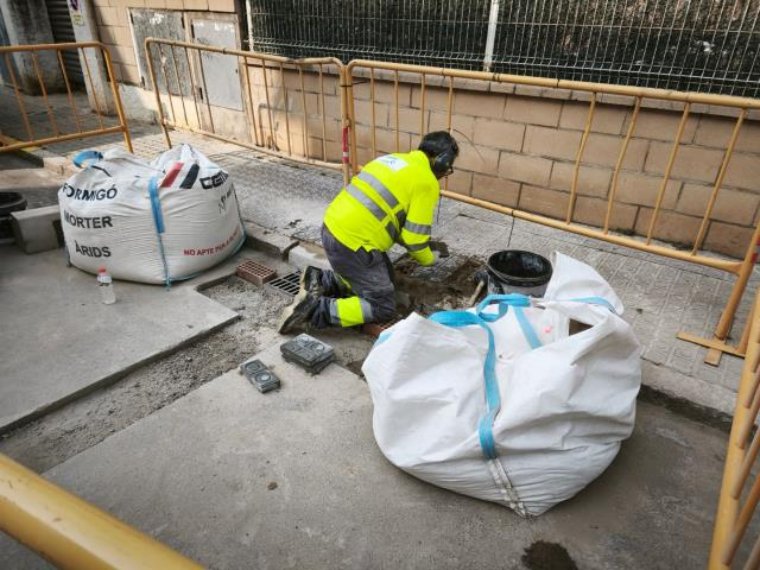 Vilanova i la Geltrú destina 36.000 euros a millorar el drenatge i reduir les inundacions en deu punts de la ciutat. Ajuntament de Vilanova