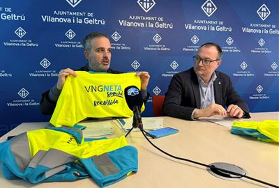 Vilanova i la Geltrú estrena el nou servei de neteja viària l’1 de gener amb una vintena de nous operaris. EIX