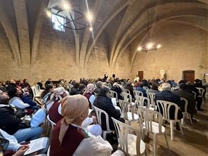 Vilanova i la Geltrú i Vila-real refermen a Poblet un agermanament amb més de quatre dècades d’història