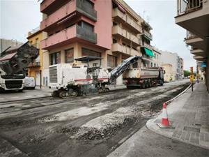 Vilanova i la Geltrú inicia l’asfaltatge de 6.900 m² de carrers aquest juliol