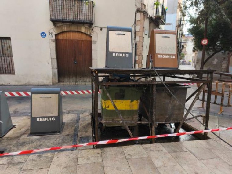 Vilanova i la Geltrú retira la major part dels contenidors soterrats pel seu elevat cost de manteniment. Ajuntament de Vilanova