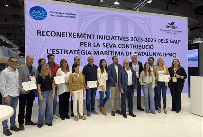 Vilanova i la Geltrú, Sitges i Calafell impulsen l’economia blava en el marc dels ajuts europeus a municipis pesquers. Generalitat de Catalunya
