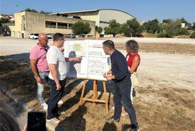 Vilanova i la Geltrú tindrà una nova pista esportiva coberta semitancada a la Collada. Ajuntament de Vilanova