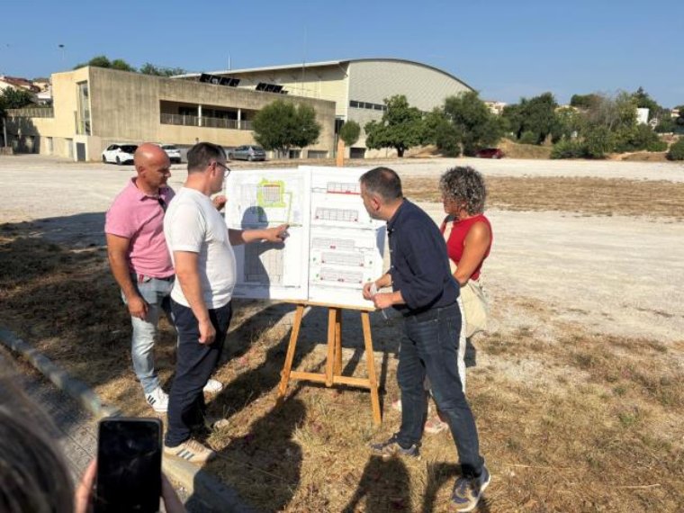 Vilanova i la Geltrú tindrà una nova pista esportiva coberta semitancada a la Collada. Ajuntament de Vilanova