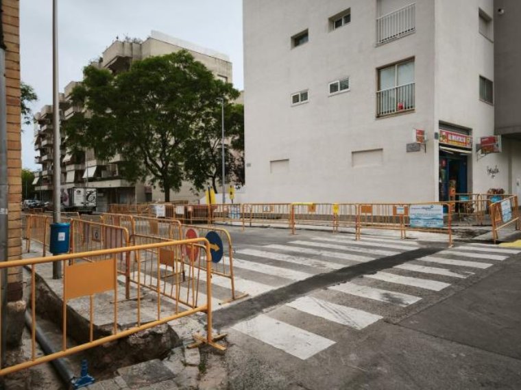 Vilanova reforça la xarxa d’aigua potable al barri de Sant Joan. Ajuntament de Vilanova