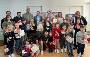 Visita del Cònsol d’Ucraïna a Cubelles. Eix