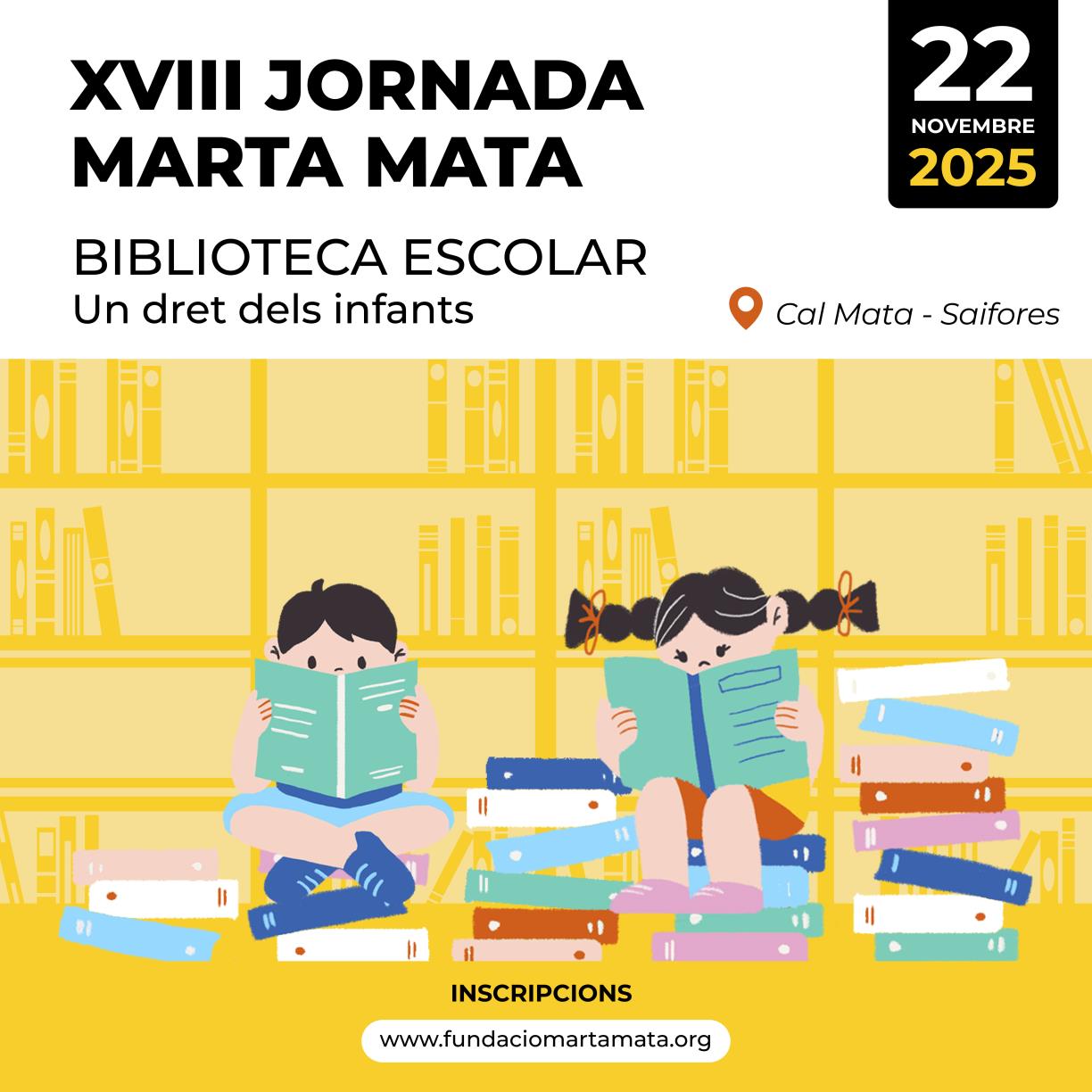  XXVIII Jornada Marta Mata Garriga. Eix