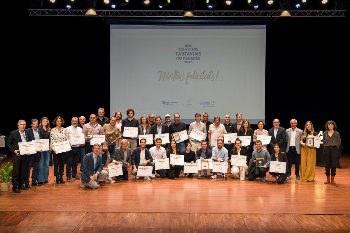 25 cellers premiats al 60è Concurs Tastavins DO Penedès. Acadèmia Tastavins