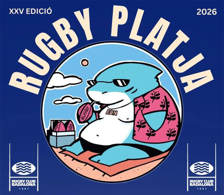 25è Torneig Internacional de Rugby Platja de Badalona. Eix