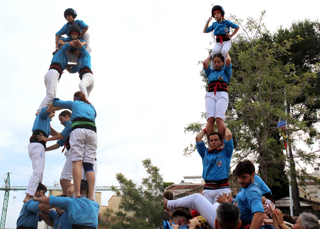 3d6 amb agulla dels Castellers del Foix. Eix