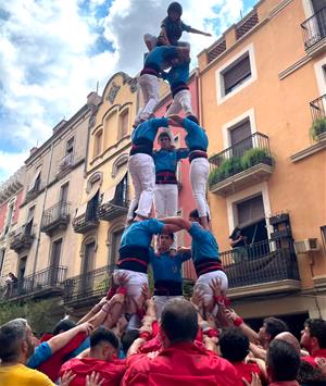3d6 dels Castellers del Foix. Eix
