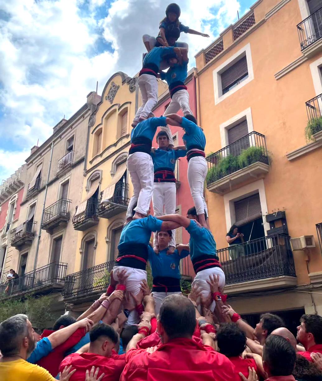 3d6 dels Castellers del Foix. Eix