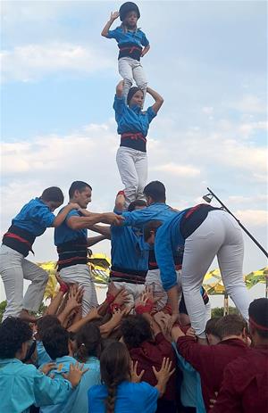 3d6a dels Castellers del Foix a la Pineda