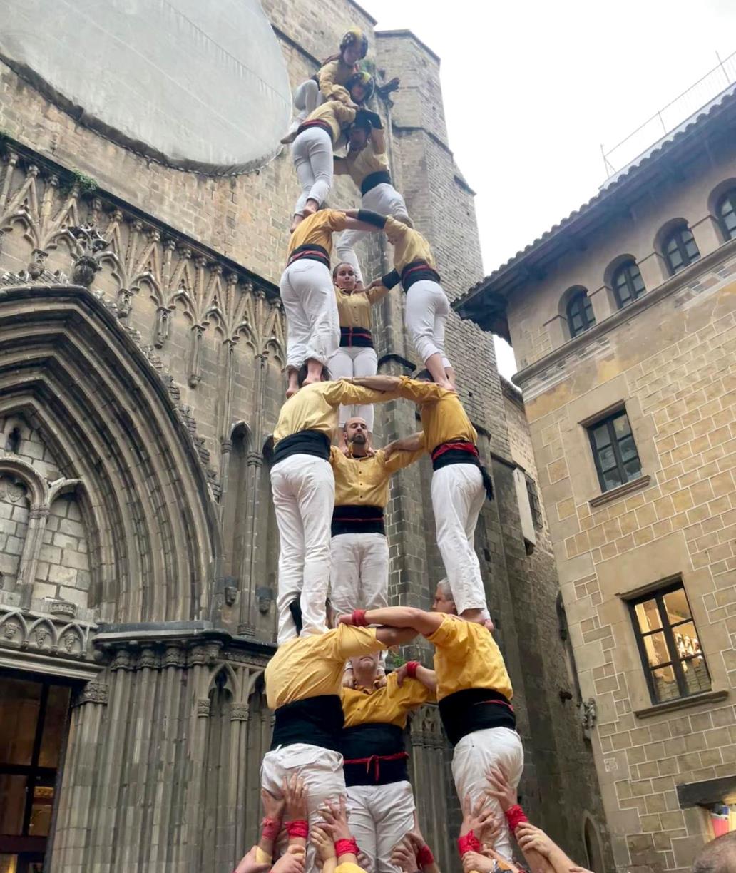 3d7 dels Bordegassos a la plaça del Pi. Gemma Trillas