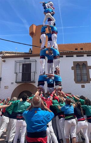 3d7 dels Castellers del Foix. Eix