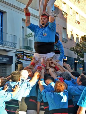 3d7 dels Castellers del Foix a Viladecans
