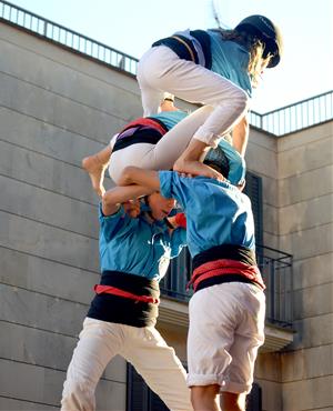 3d7 dels Castellers del Foix a Viladecans
