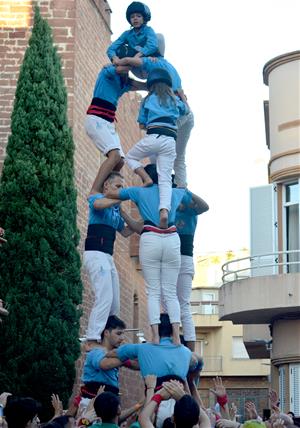 3d7 dels Castellers del Foix a Viladecans
