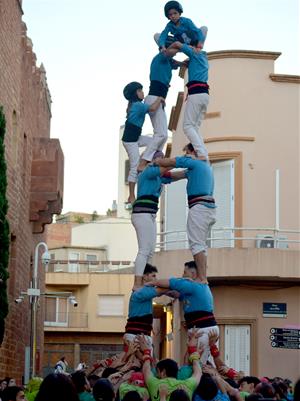3d7 dels Castellers del Foix a Viladecans