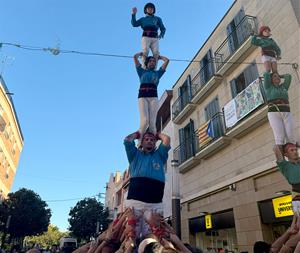 3d7 dels Castellers del Foix a Viladecans