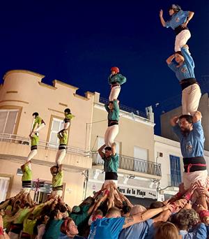 3d7 dels Castellers del Foix a Viladecans