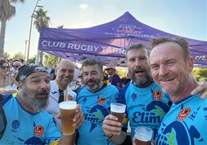40 anys de rugbi i amistat amb els Voltors de Tarragona