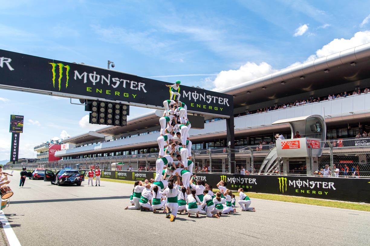 Actuació dels Falcons de Vilafranca el passat diumenge a Montmeló. Sergio Ros