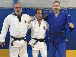 Adrián Marín, Javier Muñoz i Pedro García . Eix