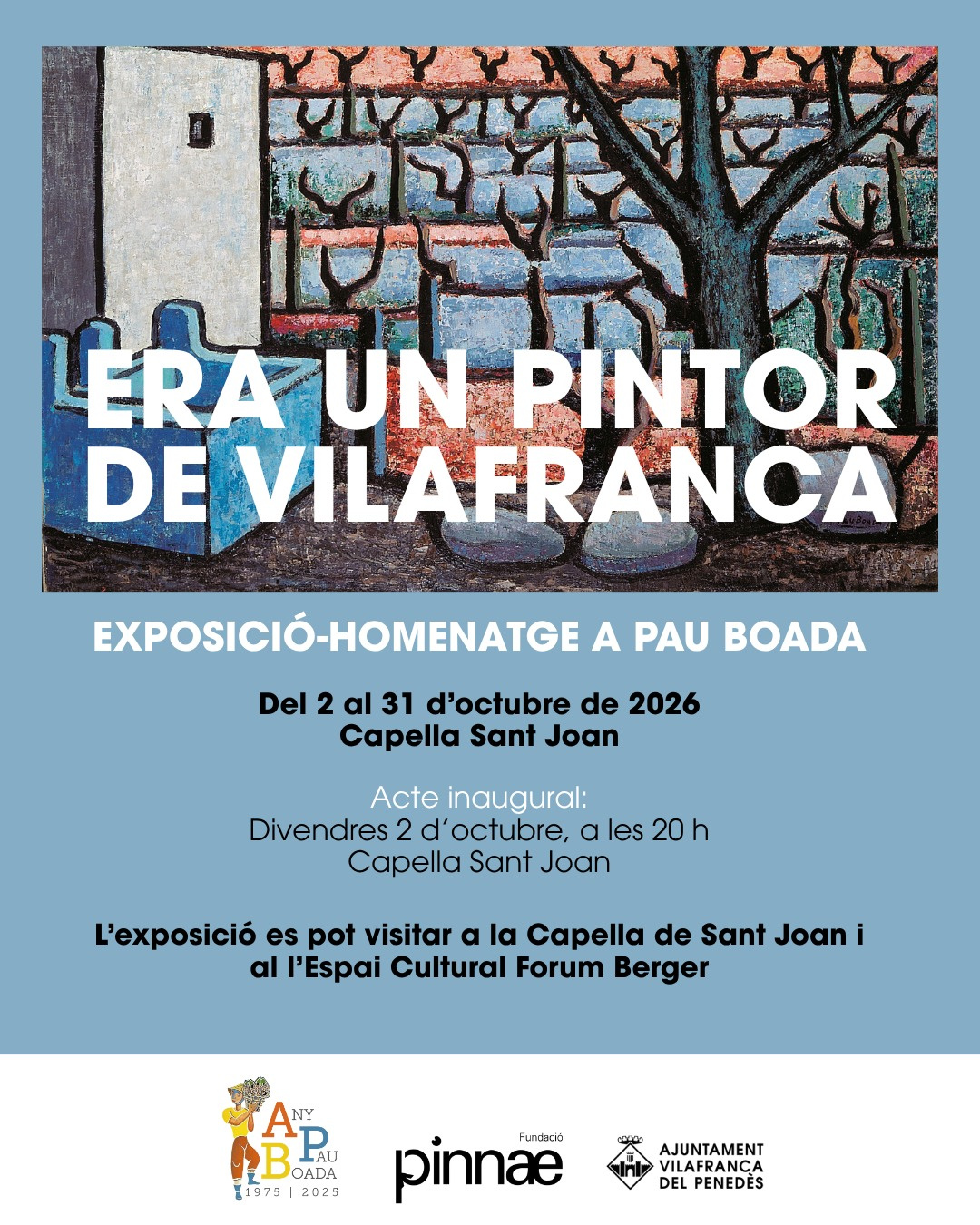 Era un pintor de Vilafranca