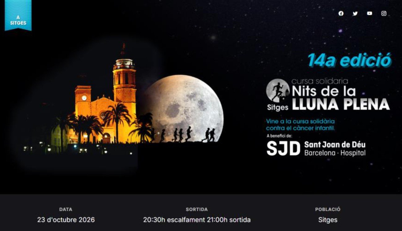 Cursa solidària Nits de Lluna Plena