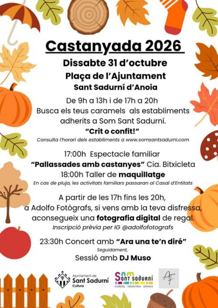 Castanyada en família