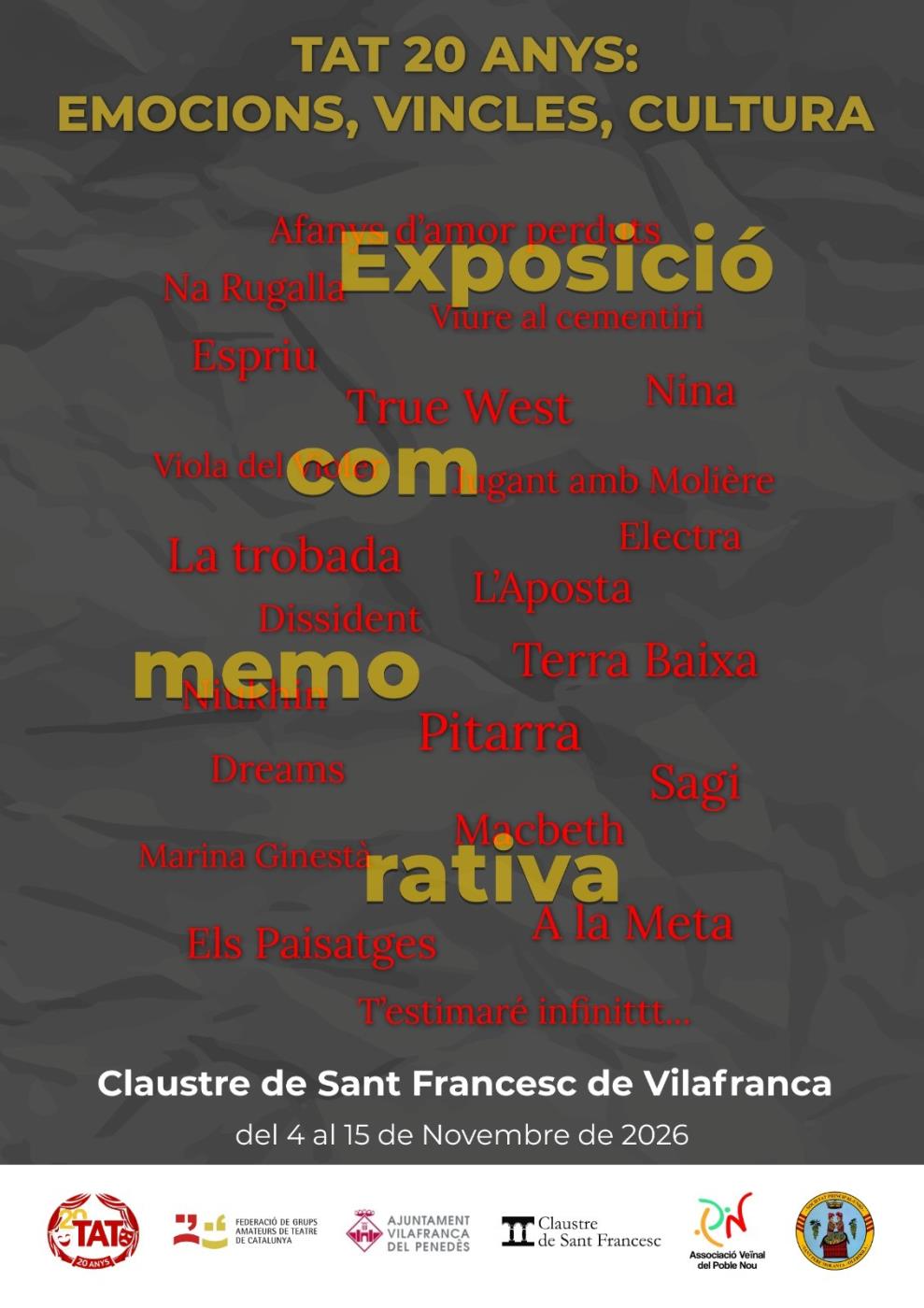  TAT 20 anys: emocions, vincles, cultura